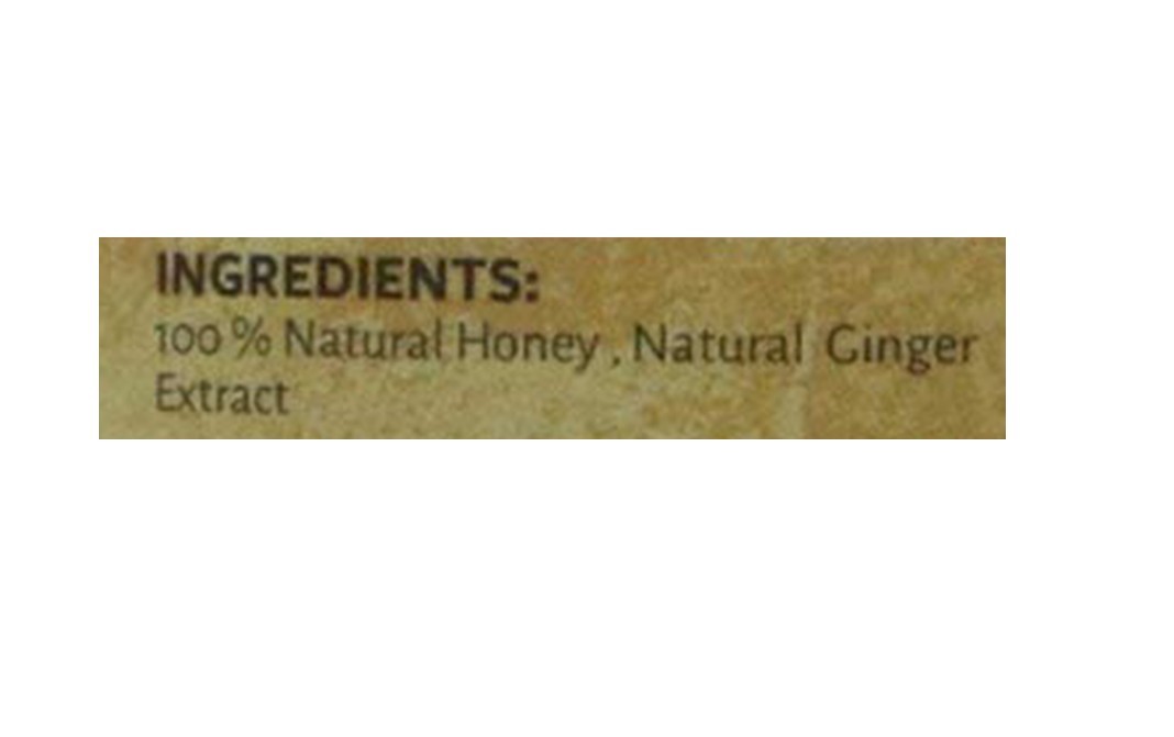 Nutty Yogi Ginger Honey    Glass Jar  400 grams